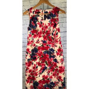 Women's Floral Talbots Dress Size 6 Petite